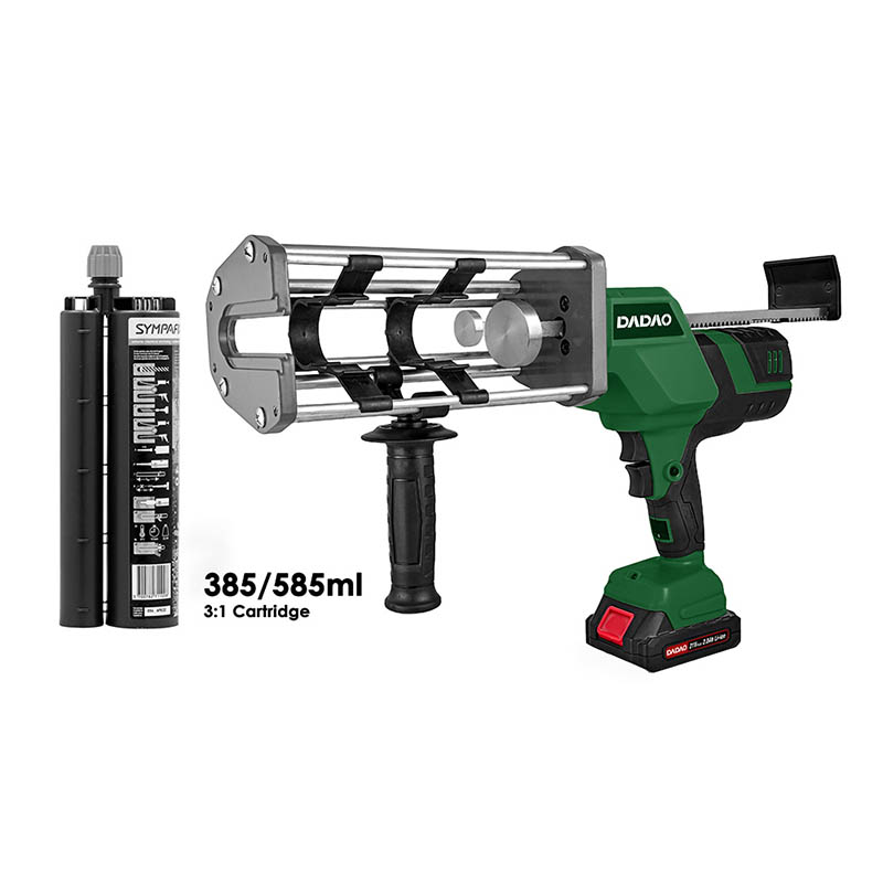 Apa kaluwihan lincin litium-ion dual caulking bedhil dibandhingake karo bedhil caulking liyane?